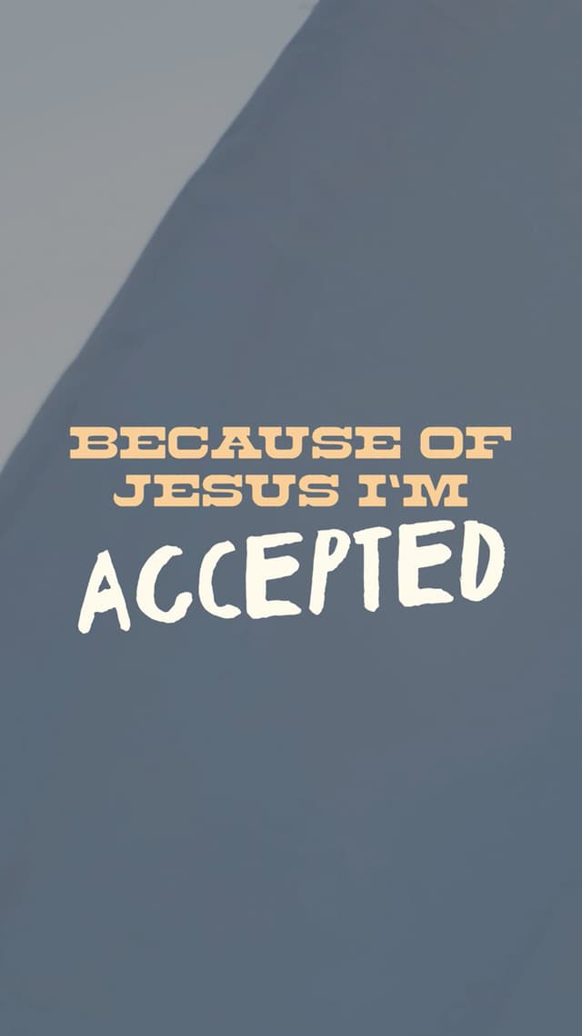 Because of Jesus