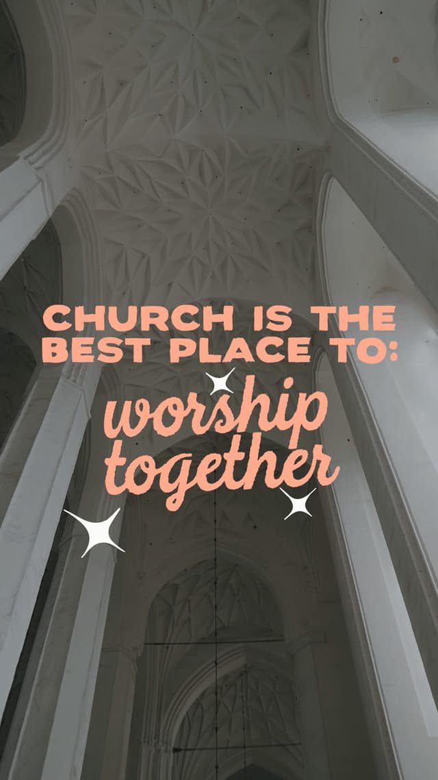 Church Is The Best Place