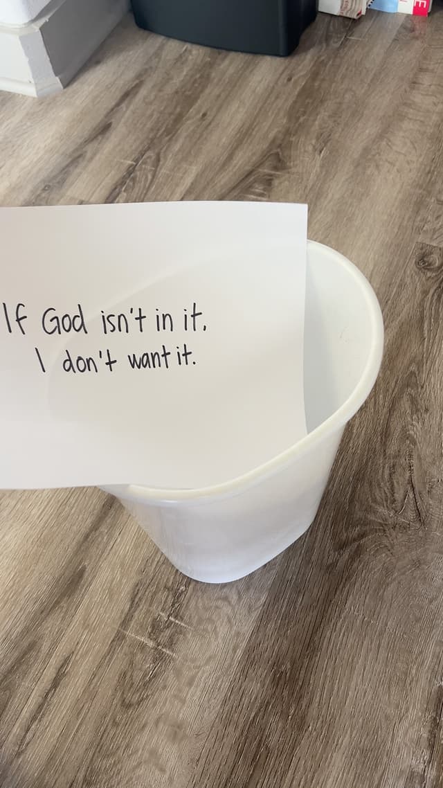If God Isn't In It