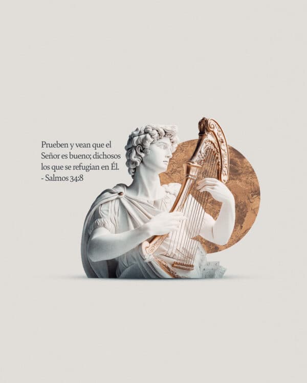 Prueben y vean que el Señor es bueno; dichosos los que se refugian en Él. - Salmos 34:8