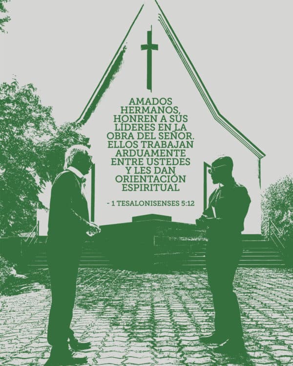 Amados hermanos, honren a sus líderes en la obra del Señor. Ellos trabajan arduamente entre ustedes y les dan orientación espiritual. - 1 Tesalonisenses 5:12