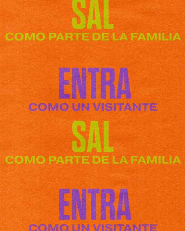 Entra como un visitante, sal como parte de la familia