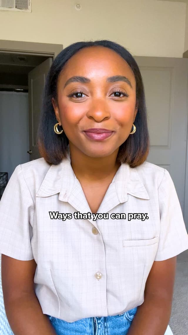 Ways To Pray