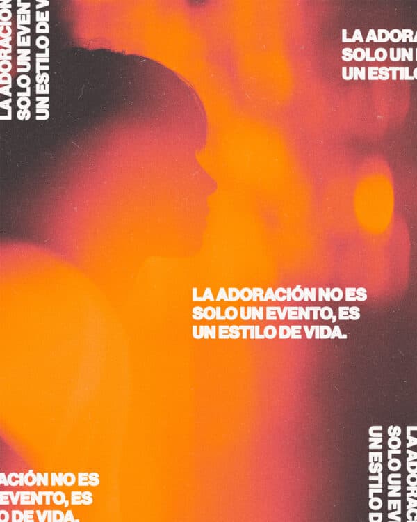 La adoración no es solo un evento, es un estilo de vida.
