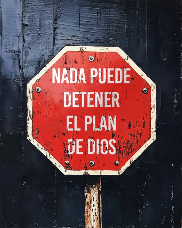 Nada puede detener el plan de Dios