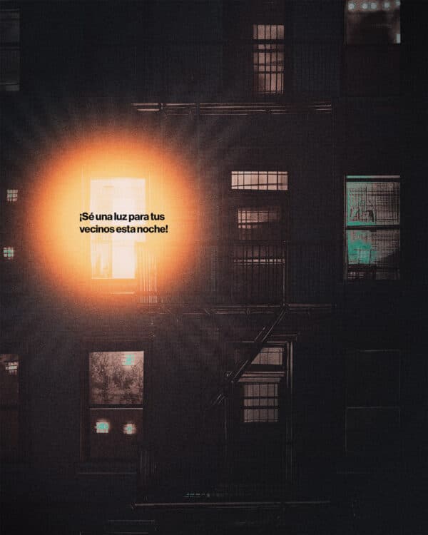 ¡Sé una luz para tus vecinos esta noche!