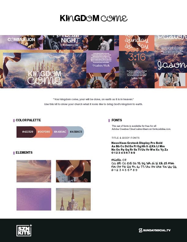 Style Guide preview
