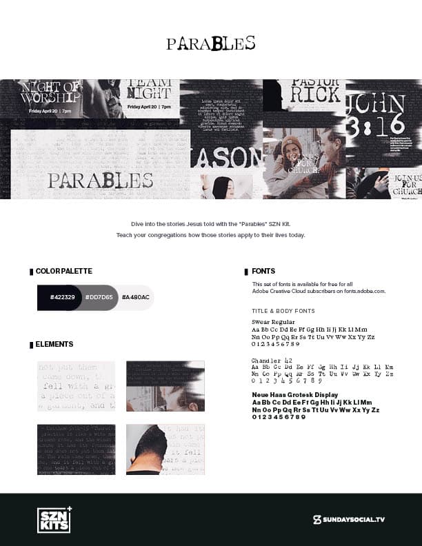 Style Guide preview