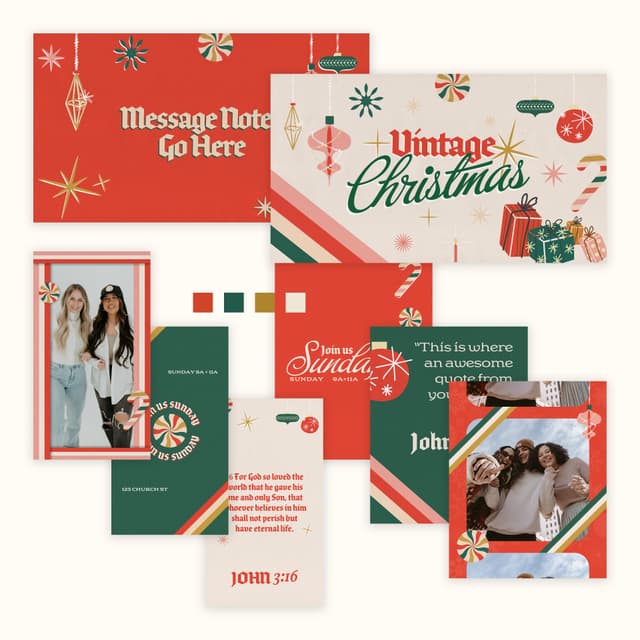 Vintage Christmas | SZN Kit
