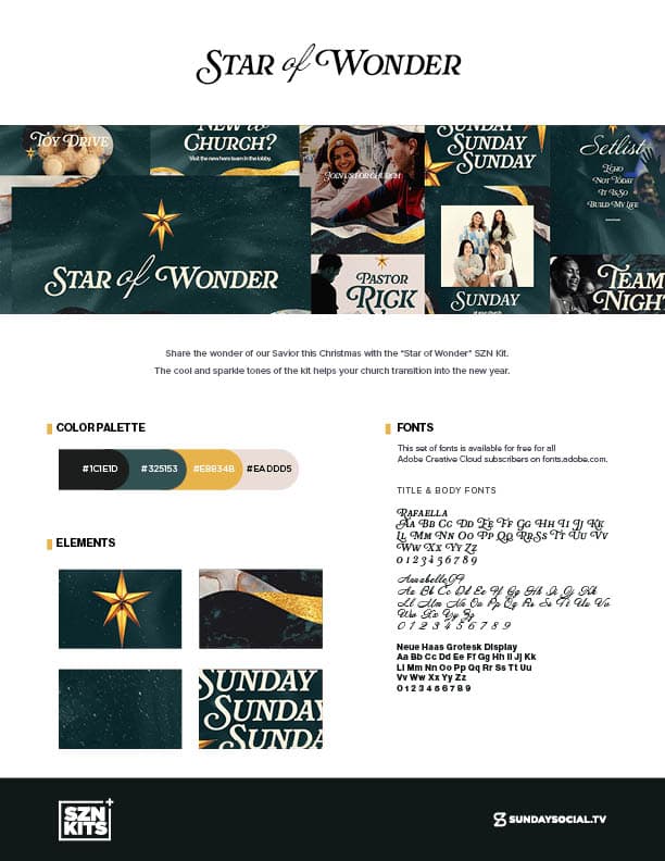 Style Guide preview