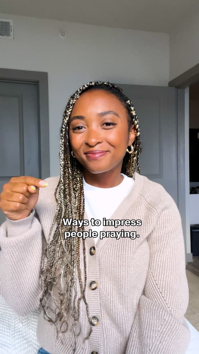 Ways To Impress People Praying