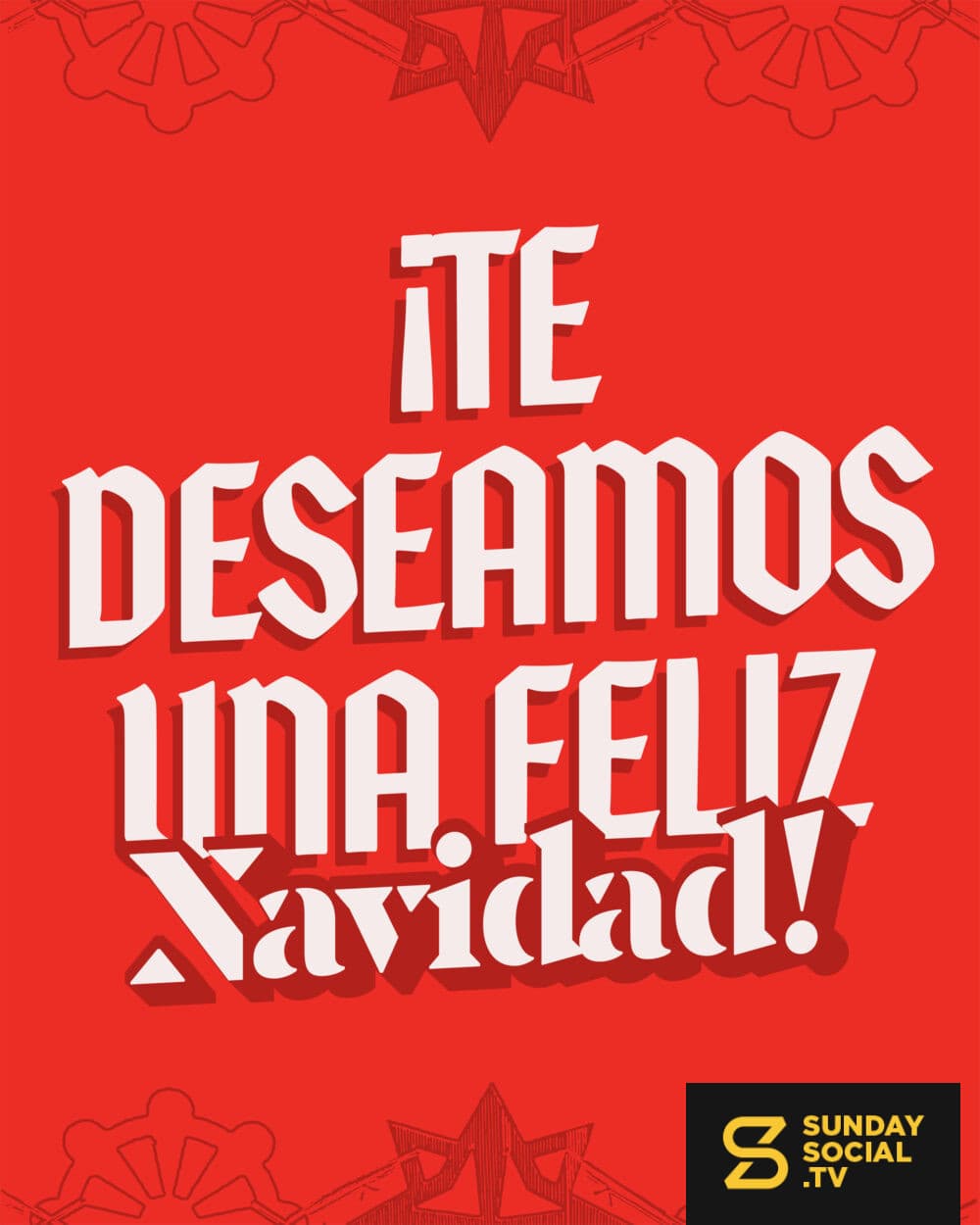 Te deseamos una feliz navidad