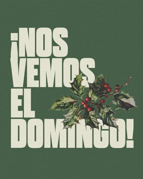 ¡Nos vemos el domingo!