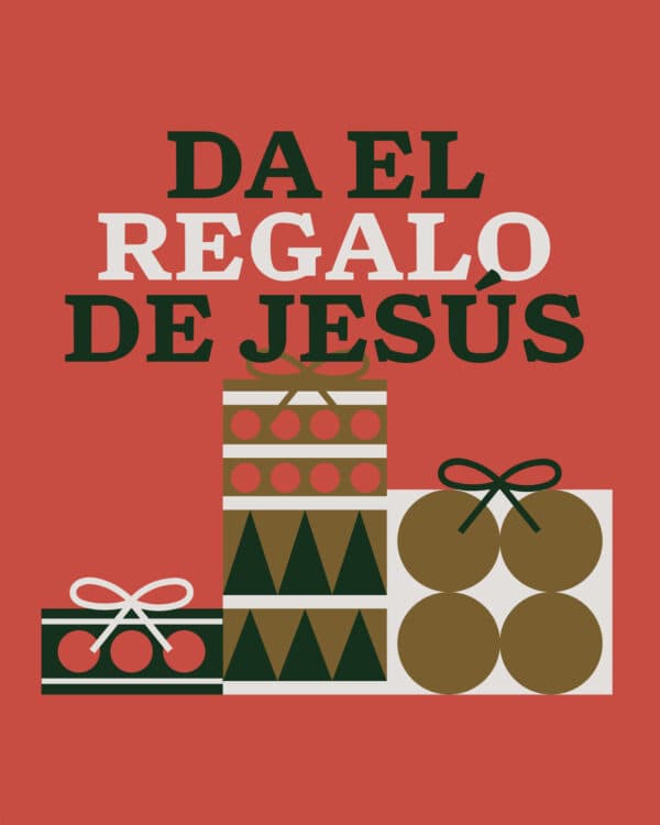 Da el regalo de Jesús