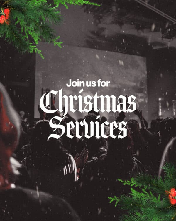 Join us for Christmas services!