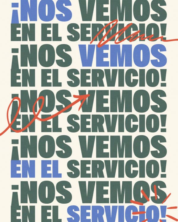 ¡Nos vemos en el servicio!