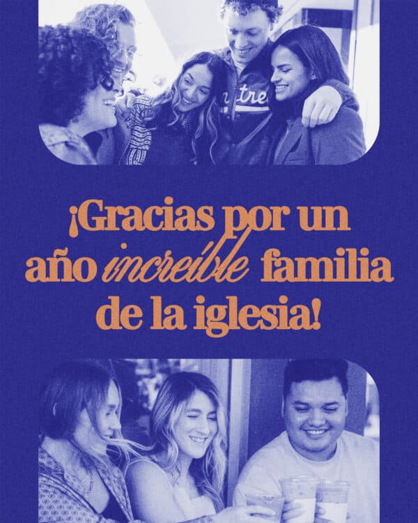 ¡Gracias por un año increíble familia de la iglesia!