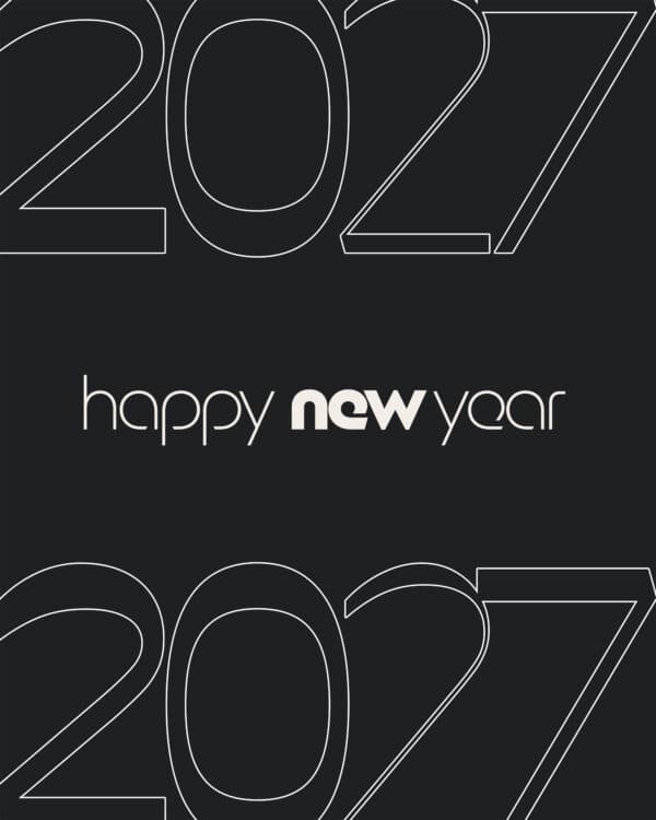 Happy New Year 2027