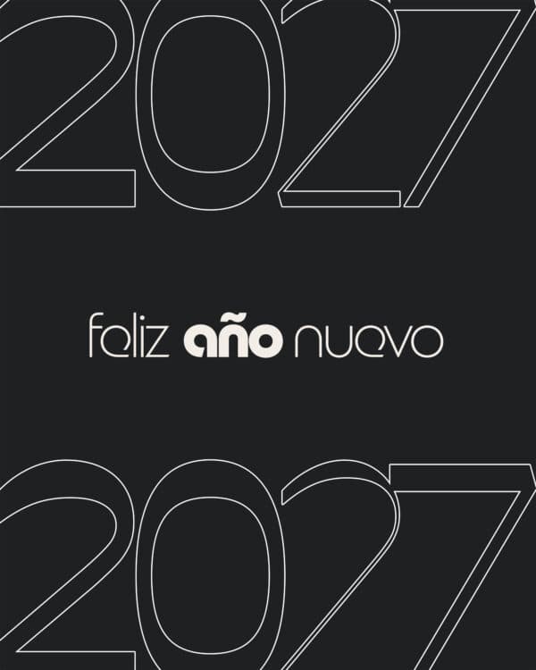 Feliz Año Nuevo 2027