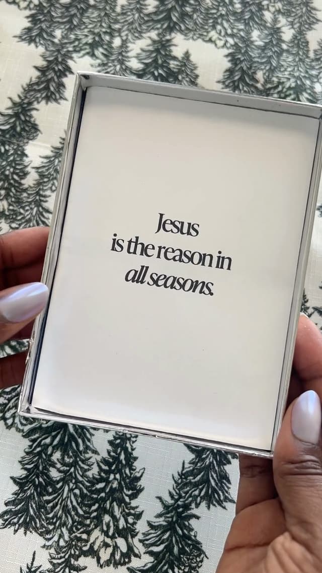 Jesus is the reason