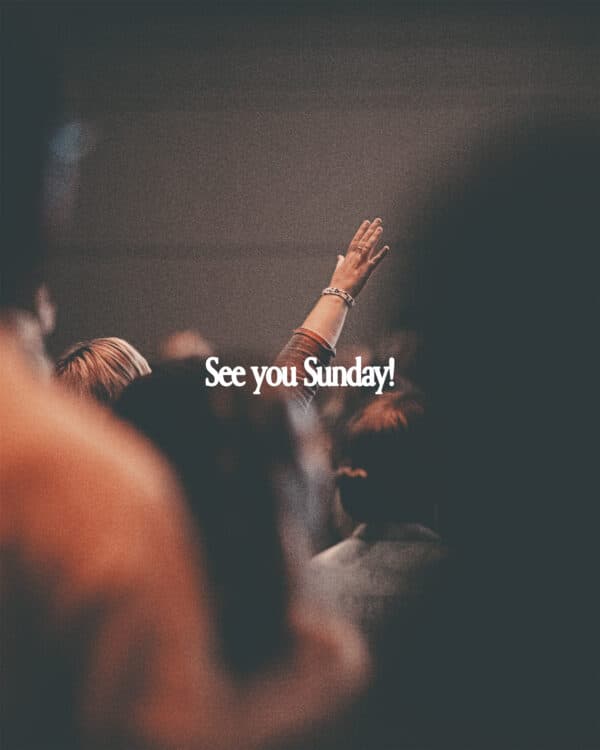 See you Sunday!