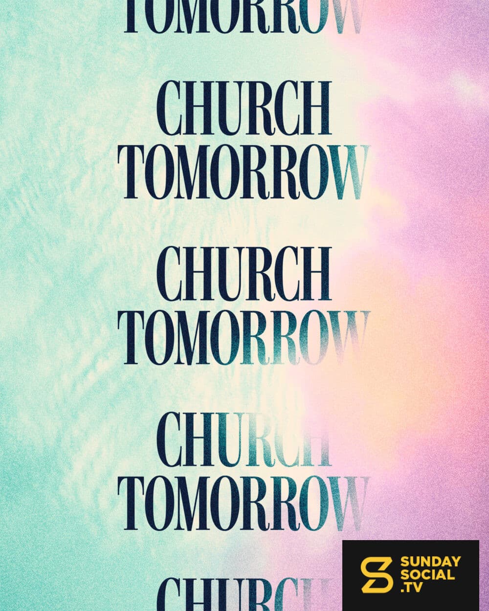 Church tomorrow