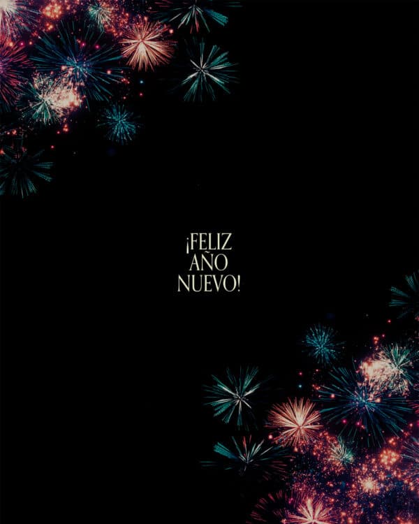 ¡Feliz Año Nuevo!