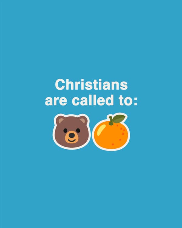 Christians are called to: ??