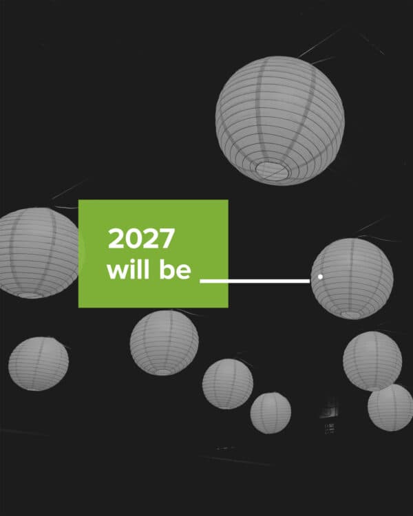 2027 will be