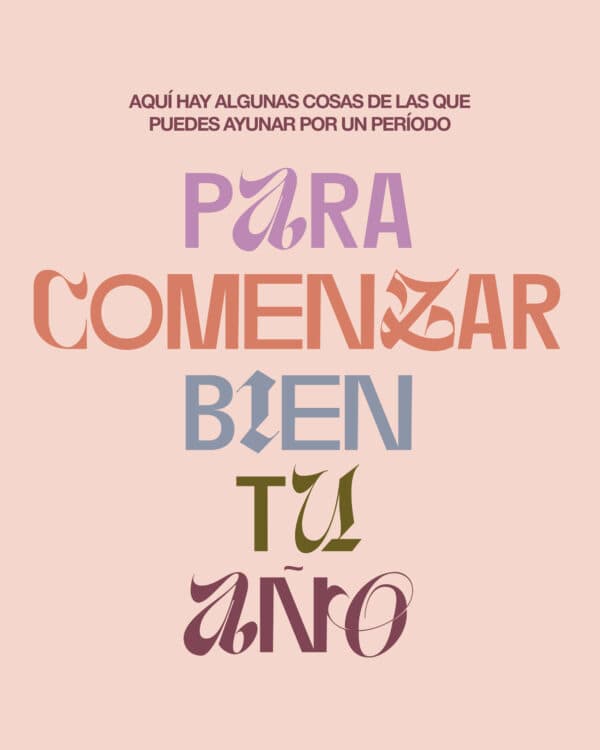 Aquí hay algunas cosas de las que puedes ayunar por un período para comenzar bien tu año