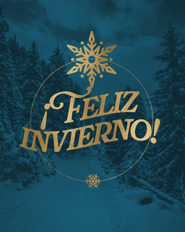¡Feliz invierno!