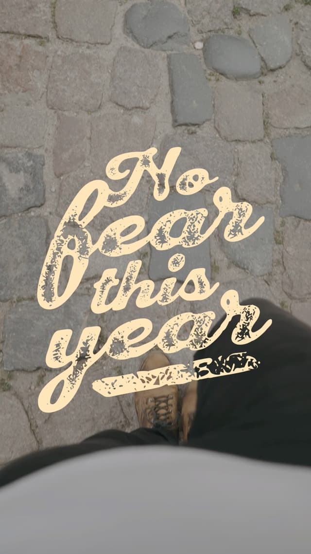 No fear this year