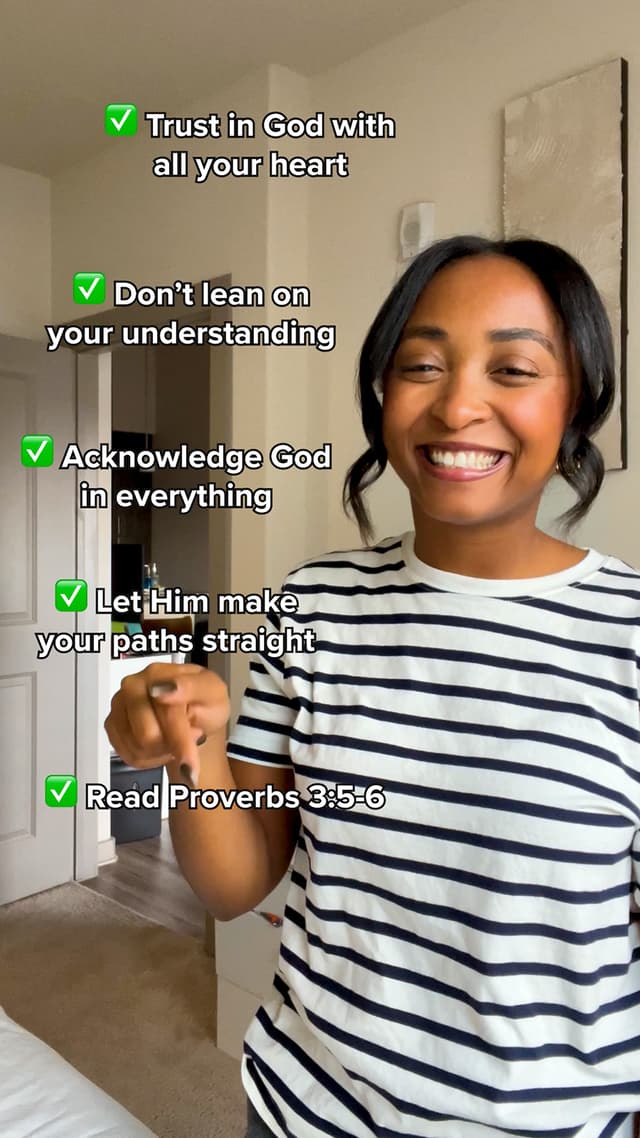 Read Proverbs 3:5-6