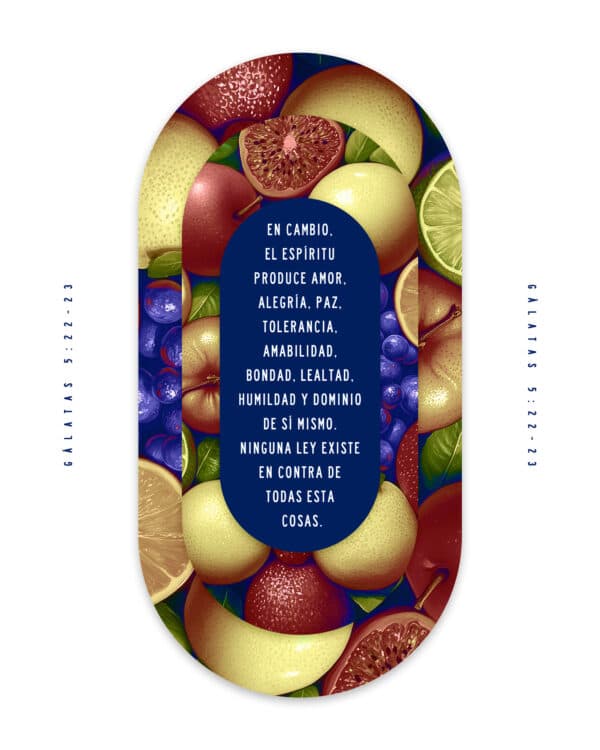 En cambio, el Espíritu produce amor, alegría, paz, tolerancia, amabilidad, bondad, lealtad, humildad y dominio de sí mismo. Ninguna ley existe en contra de todas estas cosas. - Gálatas 5:22-23