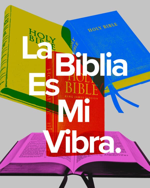 La Biblia es mi vibra.
