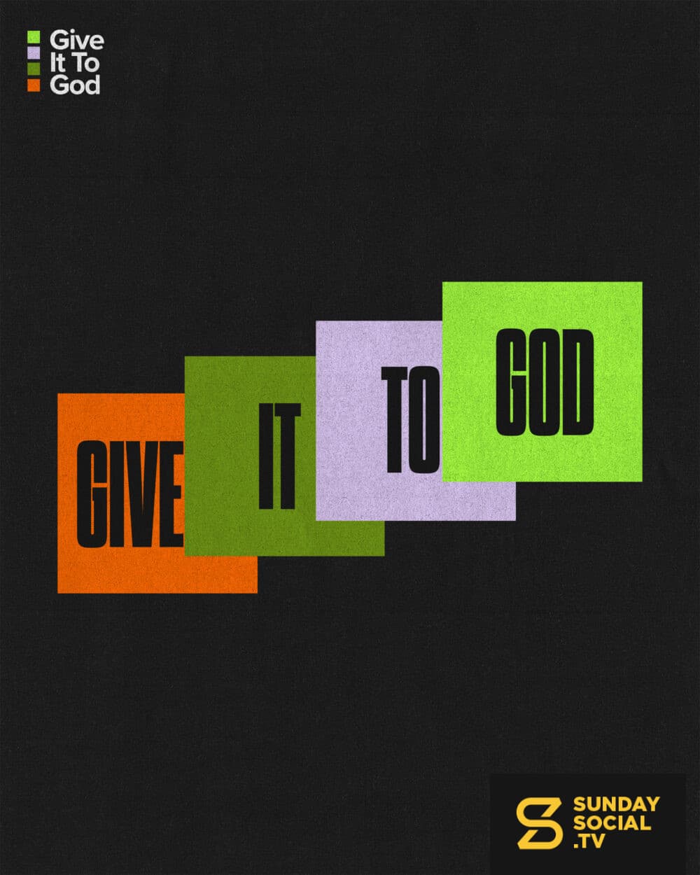 Give it to God