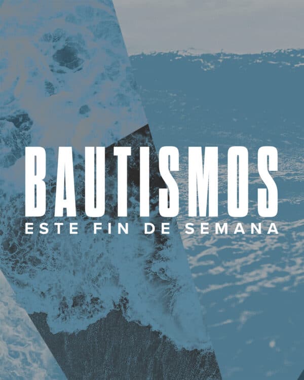 ¡Bautismos este fin de semana!