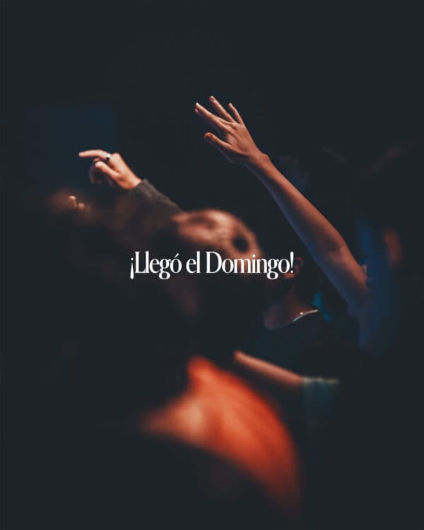¡Llegó el domingo!