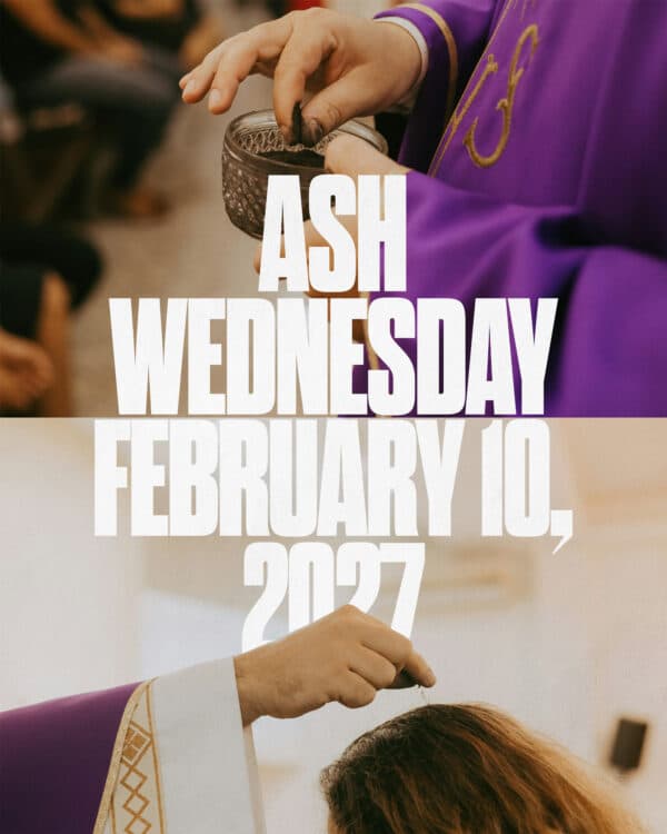 Ash Wednesday - February 10