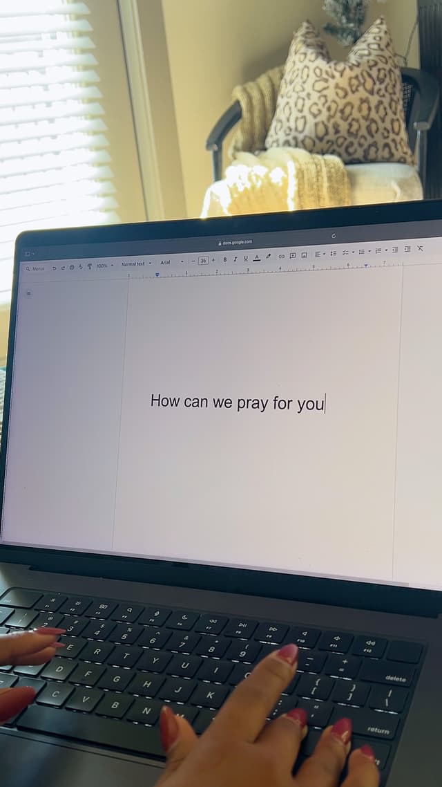 How can we pray for you?