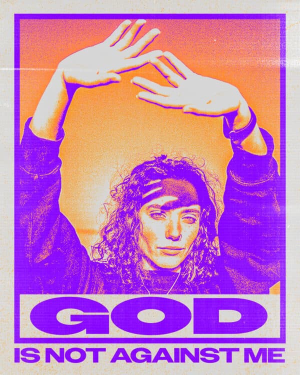 God is not against me