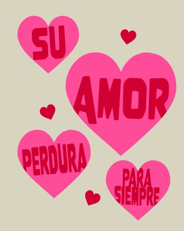 Su amor perdura para siempre