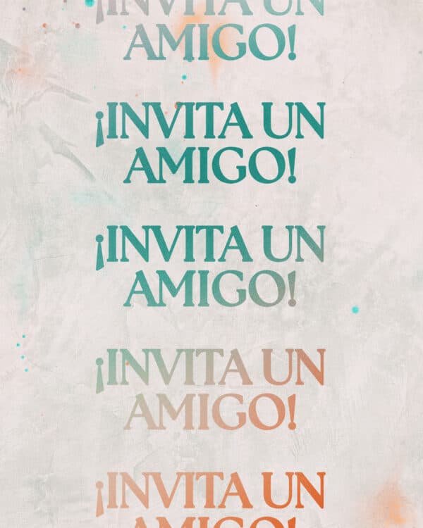 ¡Invita un amigo!