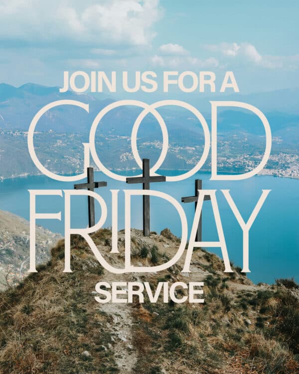 Join us for a Good Friday Service