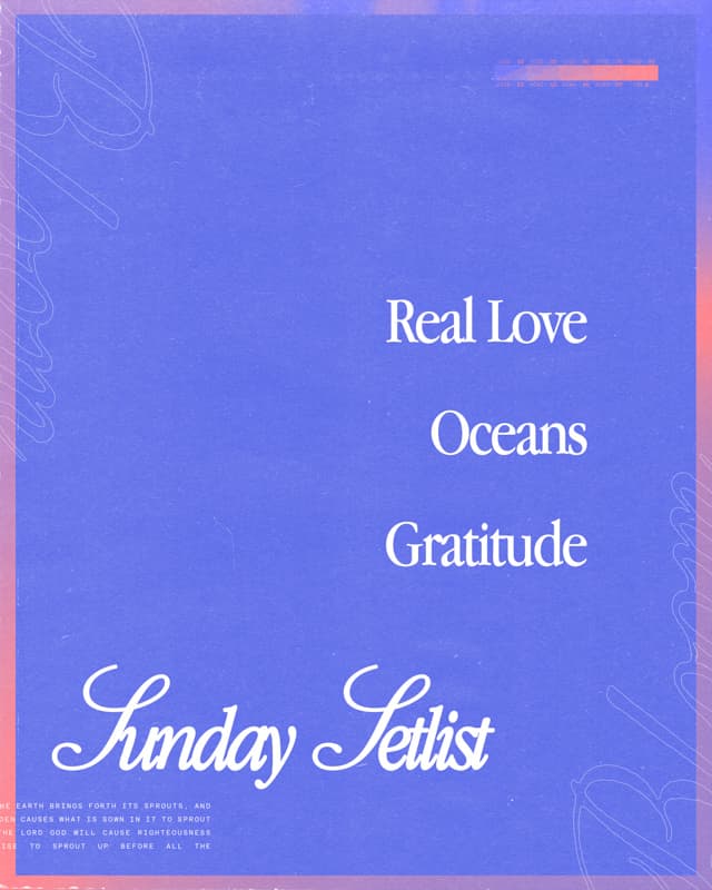 Worship Set Posts
