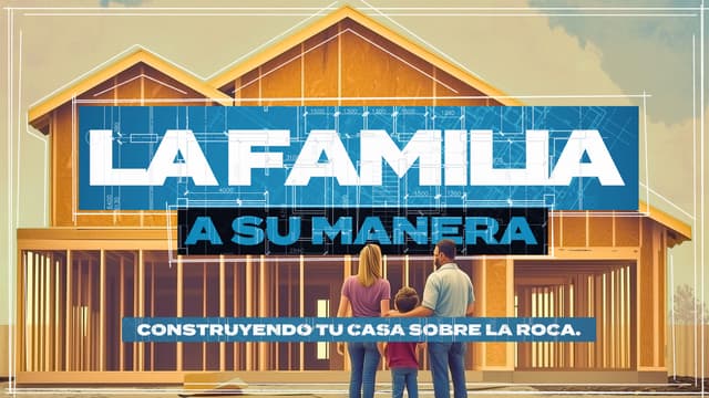 La familia a Su manera: Construyendo Tu casa sobre la roca.
