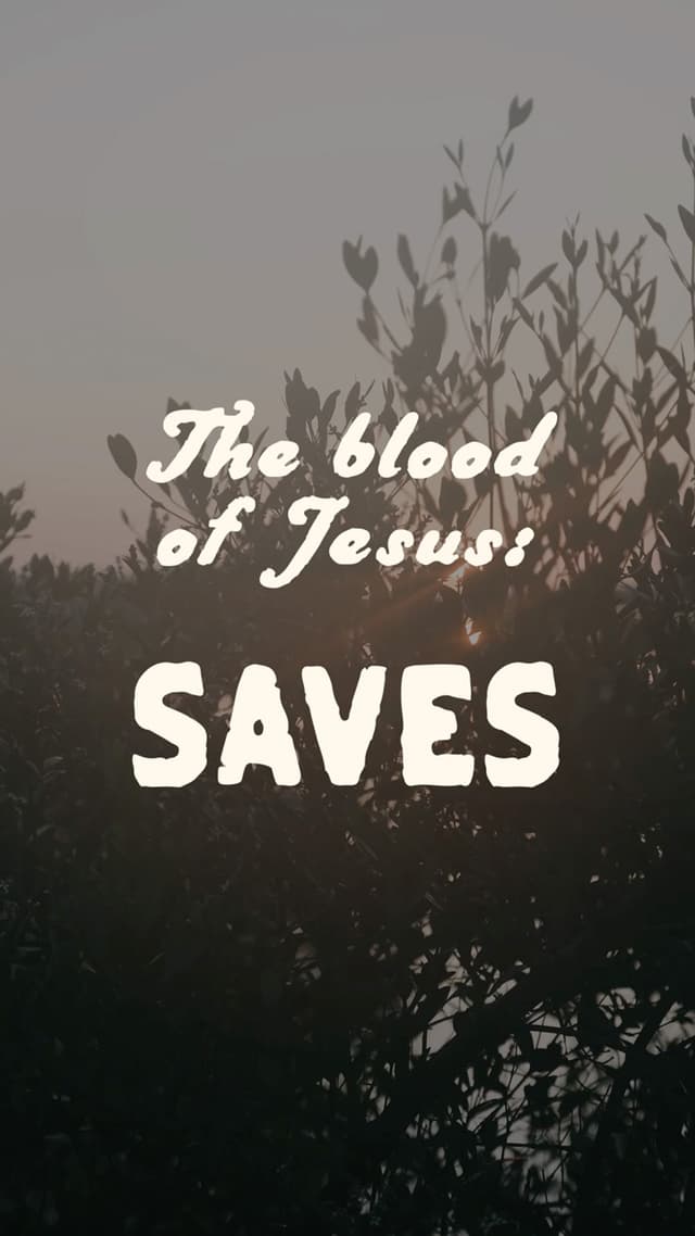 The Blood of Jesus