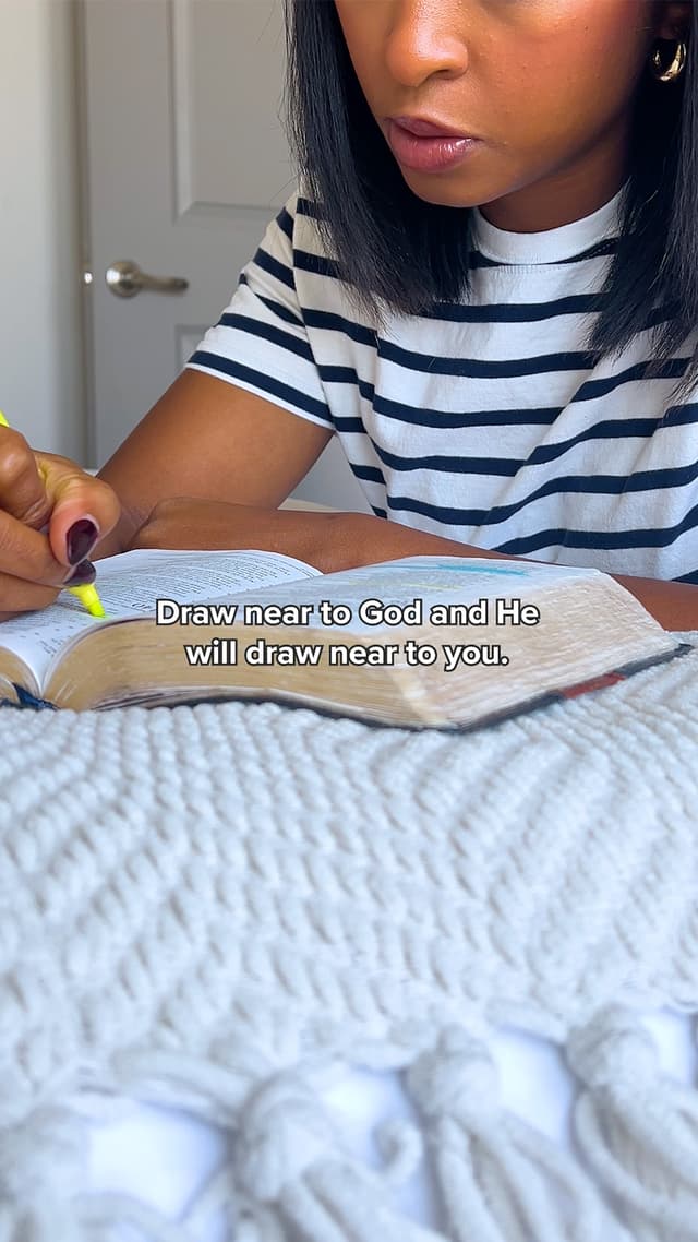 Draw near to God