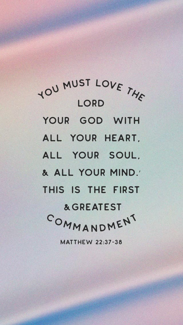 Greatest Commandment
