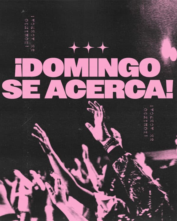¡Domingo se acerca!